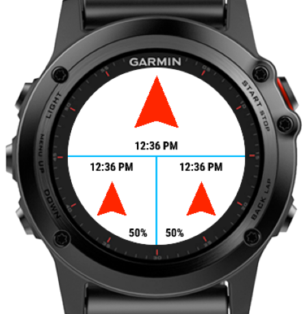 Garmin sales compass watch