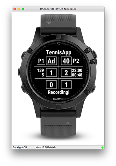 garmin fenix 5 plus tennis