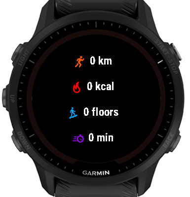 UserStats Widget | Garmin Connect IQ