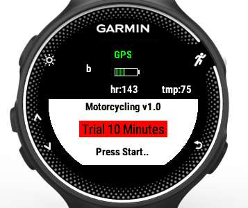 MotorSports+ | Garmin Connect IQ