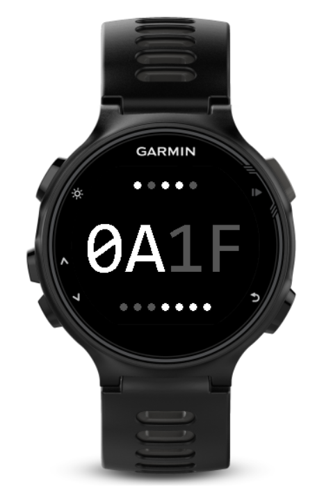 Binary Watch Garmin Connect IQ