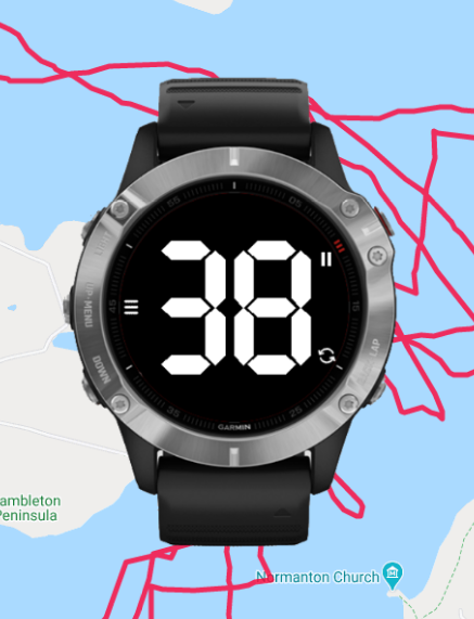 Dinghy Race Timer Activity Tracker Garmin Connect IQ