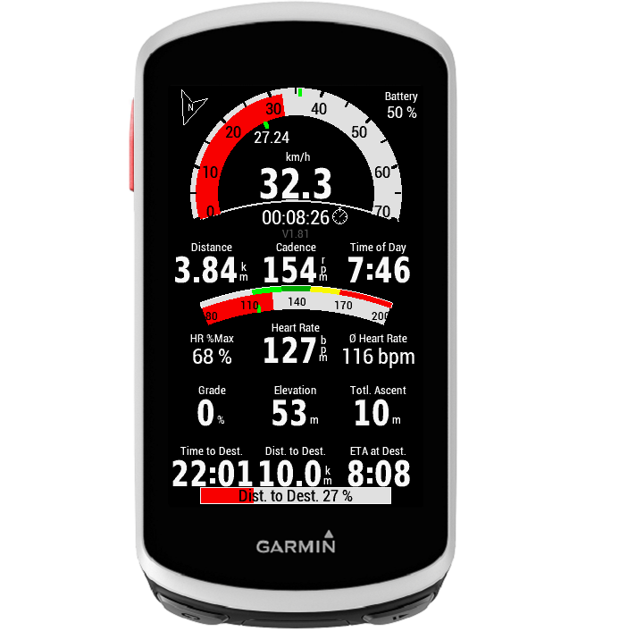 garmin 1030 power meter