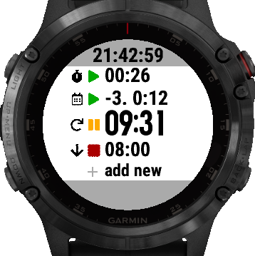 Multi Font Face  Garmin Connect IQ