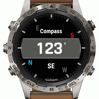 Garmin sales compass watch