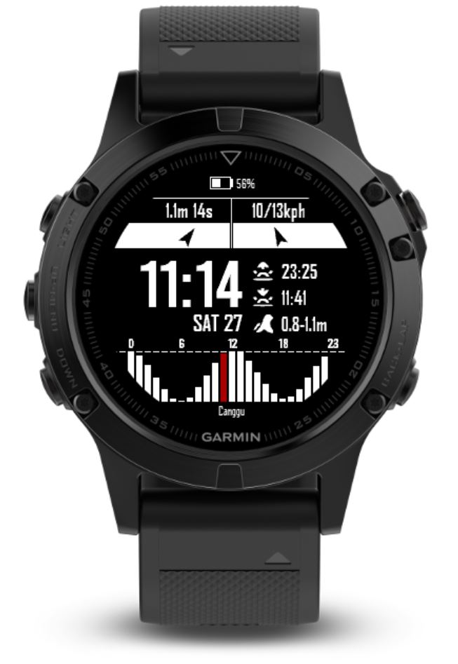 Garmin instinct best sale tide data