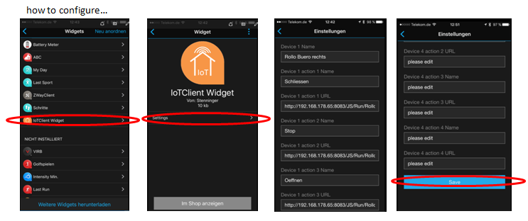 Efternavn Erfaren person Hollow IoTClient Widget | Garmin Connect IQ