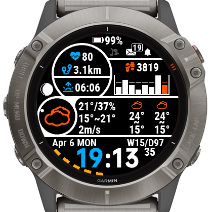 Best garmin fenix hot sale 5 plus watch faces