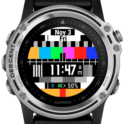 Philips Test Pattern Garmin Connect IQ