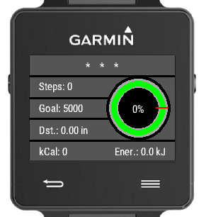 Garmin on sale connect widget