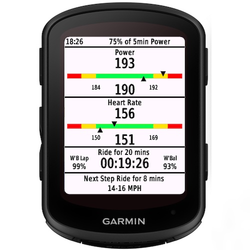 Garmin workout store