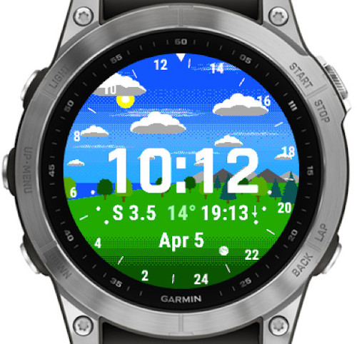 Garmin vivoactive 4s cheap weather