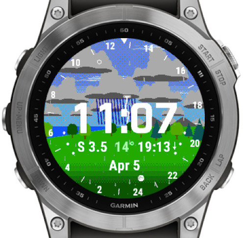 Garmin fenix 5 sunrise cheap sunset times