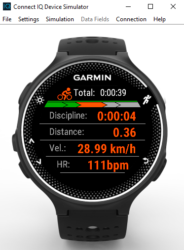 Triathlon Duathlon Aquathlon V3 Garmin Connect Iq