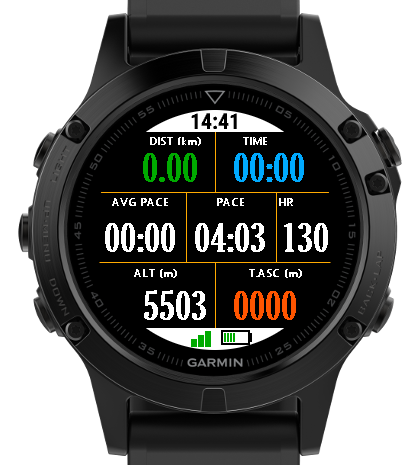 Garmin fenix 5 sales trail running