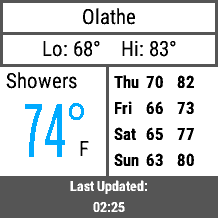 garmin forerunner 35 weather app connection required