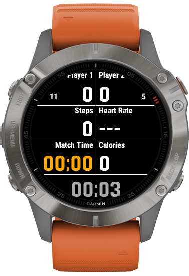 Garmin vivoactive cheap 3 squash