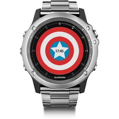 Captain america garmin sale