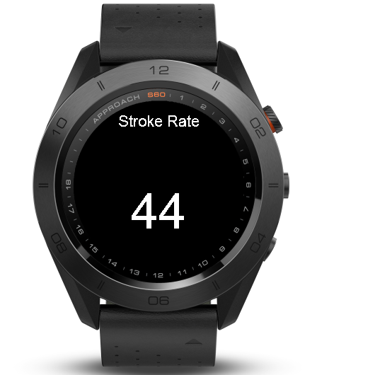 Garmin clearance stroke rate