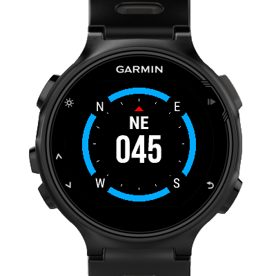 garmin vivoactive compass