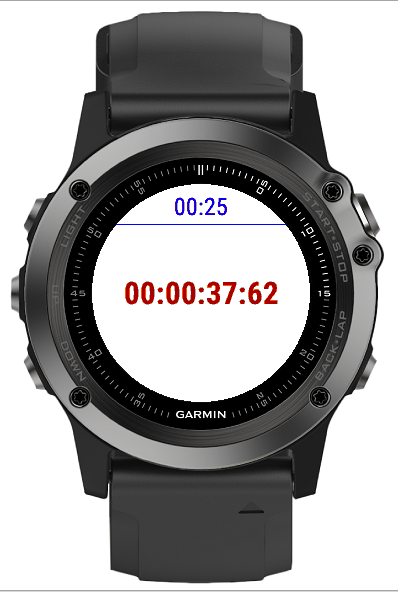 fenix 5 plus stopwatch