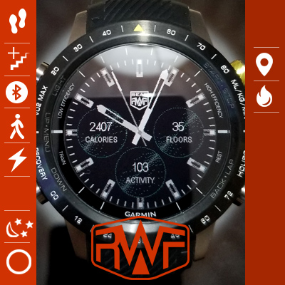 Custom garmin shop watch face