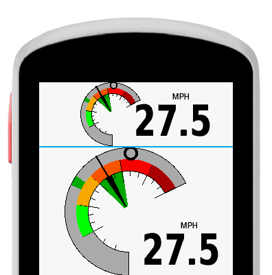 garmin speedometer