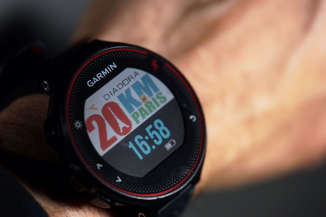 Run the 20 Km de Paris 2016 Garmin Connect IQ