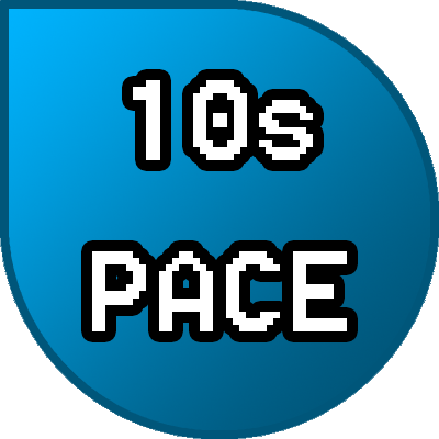 Be on pace. Be on pace