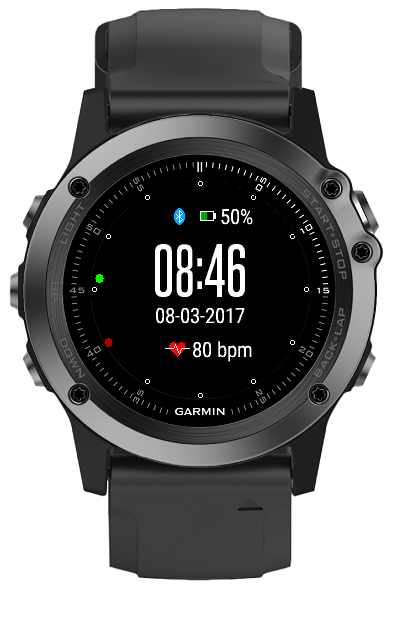 Garmin connect clearance watch