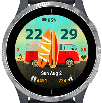 Galaxy watch sale surf app