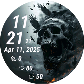 Skull Raven