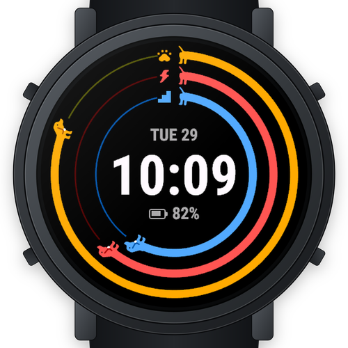 Sotta Goals – Dachshund Watch Face