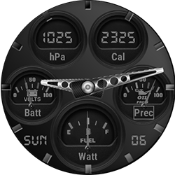 Cockpit Design 5 Race B&W Series