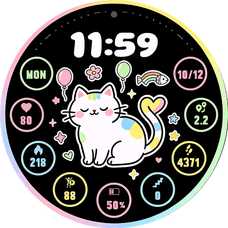 Dreamy Candy Cat