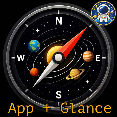 Planet Compass - offline sky view