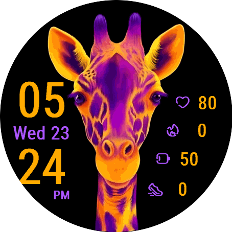 Violet Giraffe