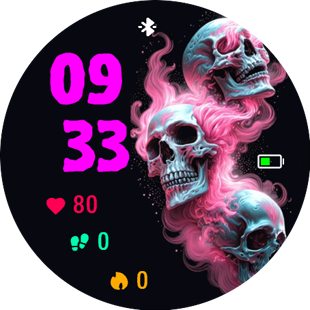 Pink Skull
