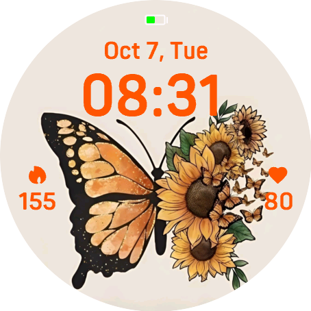 Floral Butterfly