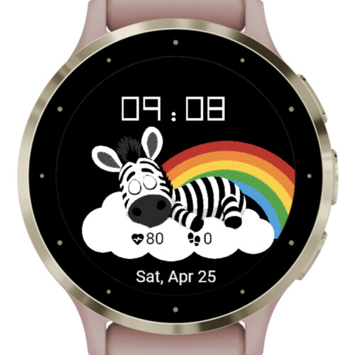Dreamy Zebra Rainbow