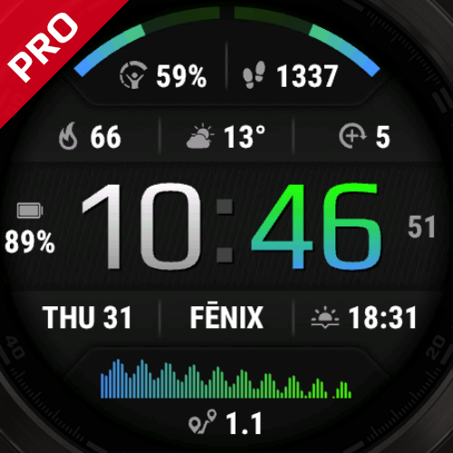 Fenix 8 - Data Dash GB - PRO