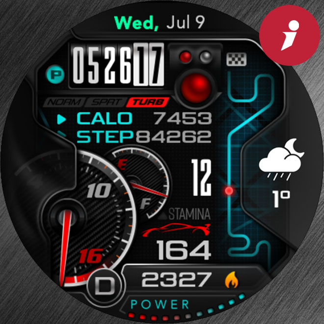 iFacer – H007 – Your Inner Racer