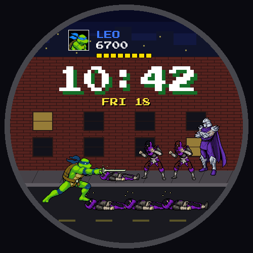 TMNT ARCADE Retro Game