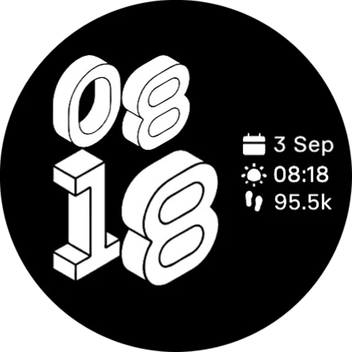 Dimensional Watchface