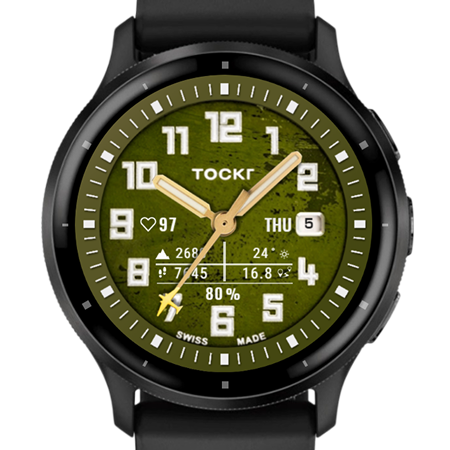Alfred Pepper D-Day C-47 Watch Face
