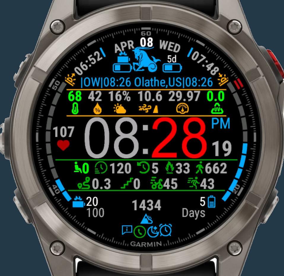 SpragueInSanity All-Things Watch Face