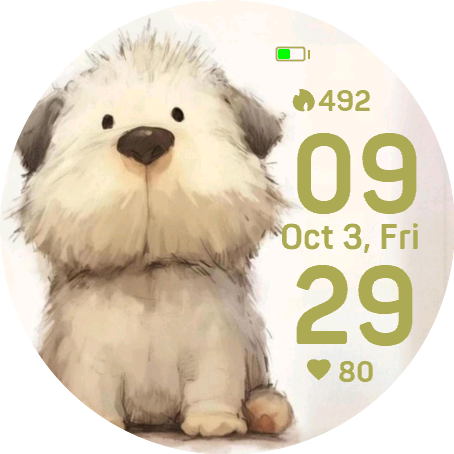 Fluffy Pup