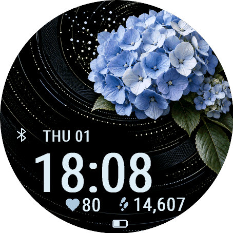 azure hydrangea