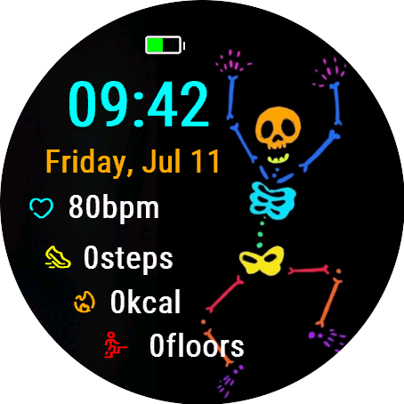 Glow Skeleton