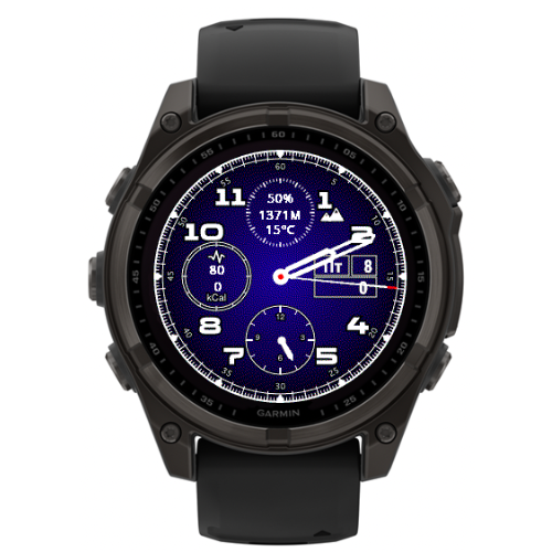 Pilot Blue WatchFace